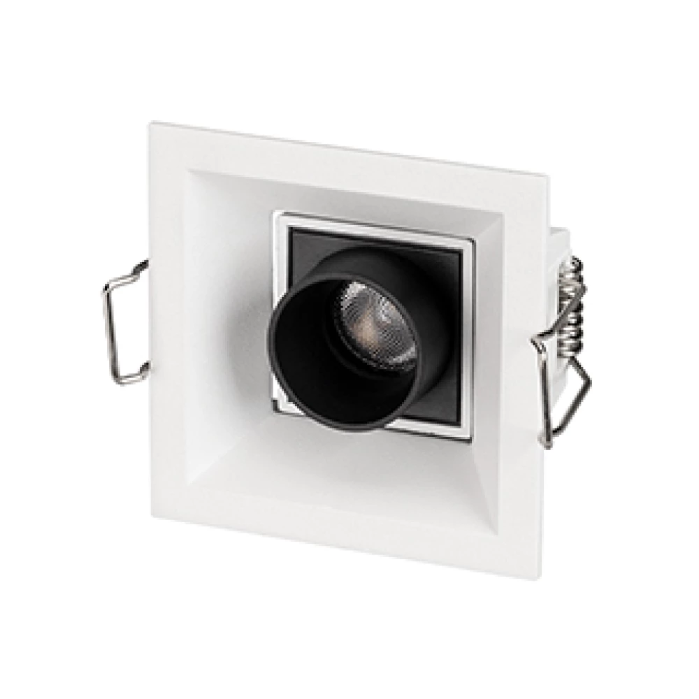 Светильник MS-ORIENT-BUILT-TURN-TC-S67x67-3W Warm3000 (WH-BK, 30 deg, 230V) (Arlight, IP20 Металл, 5 лет) 031927 - Viokon.com