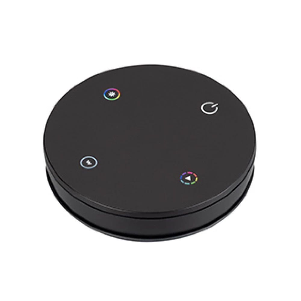 INTELLIGENT ARLIGHT Пульт SMART-801-22-1G-RGBW Black (3V, Magnet, 2.4G) (IARL, IP20 Пластик, 5 лет) 046479 - Viokon.com