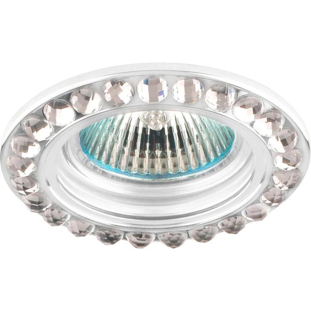 Светильник встраиваемый Feron DL111-C потолочный MR16 G5.3 белый (28402) - Viokon.com