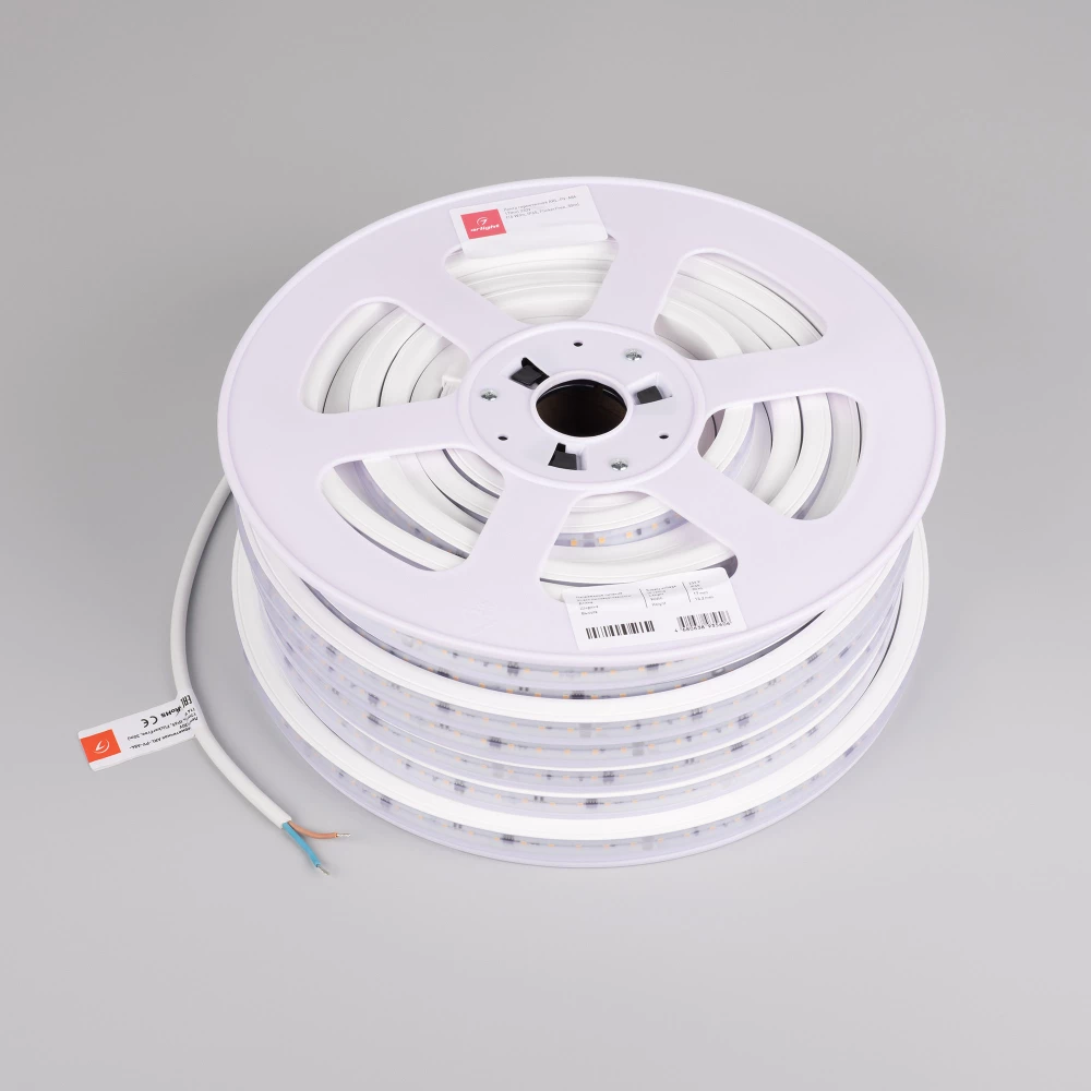 Лента герметичная ARL-PV-A84-17mm 230V White6000 (14 W/m, IP65, FlickerFree, 30m) (Arlight, 5 лет) 054682 - Viokon.com