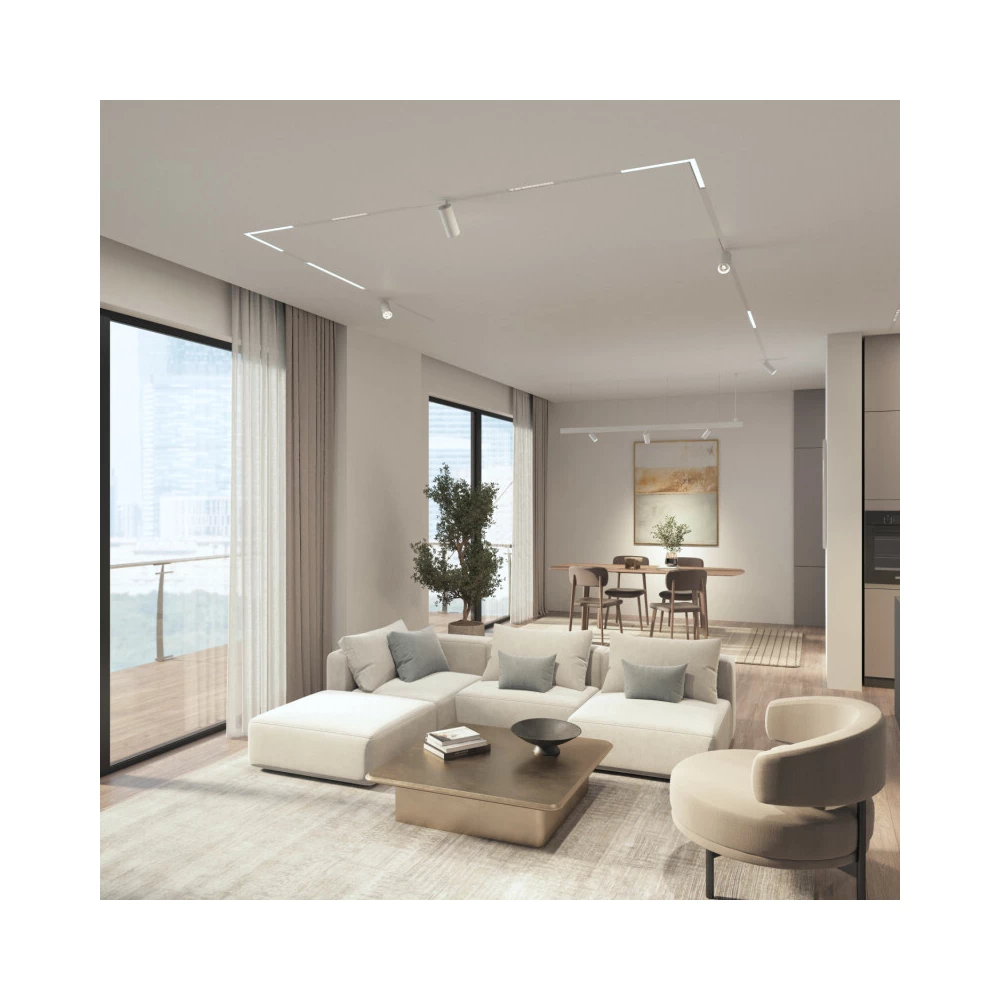 Угловой светильник SIMPLE LINEAR 18W 4000K белый - Viokon.com