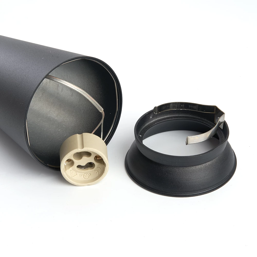 Светильник потолочный Feron ML185 Barrel BELL MR16 35W, 230V, GU10, чёрный (48415) - Viokon.com