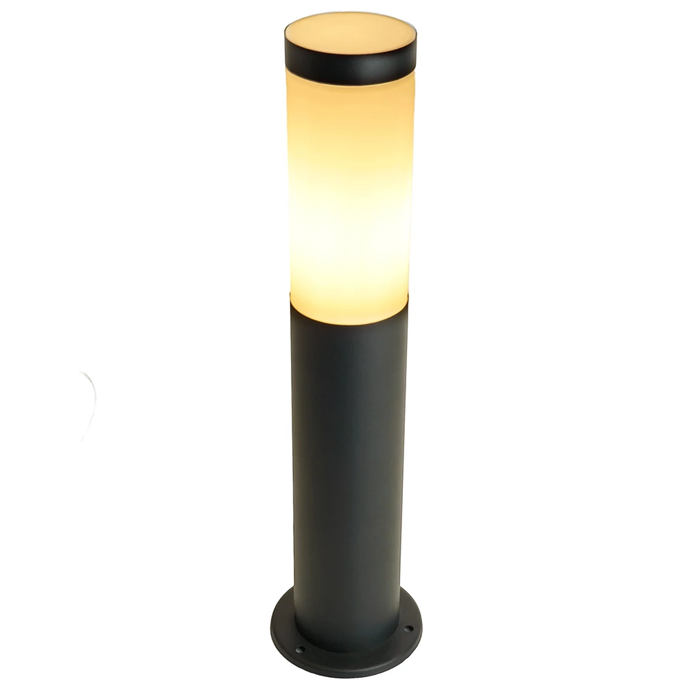 Светильник садово-парковый Feron DH042-450, Техно столб, 18W E27 230V, черный (51523) - Viokon.com