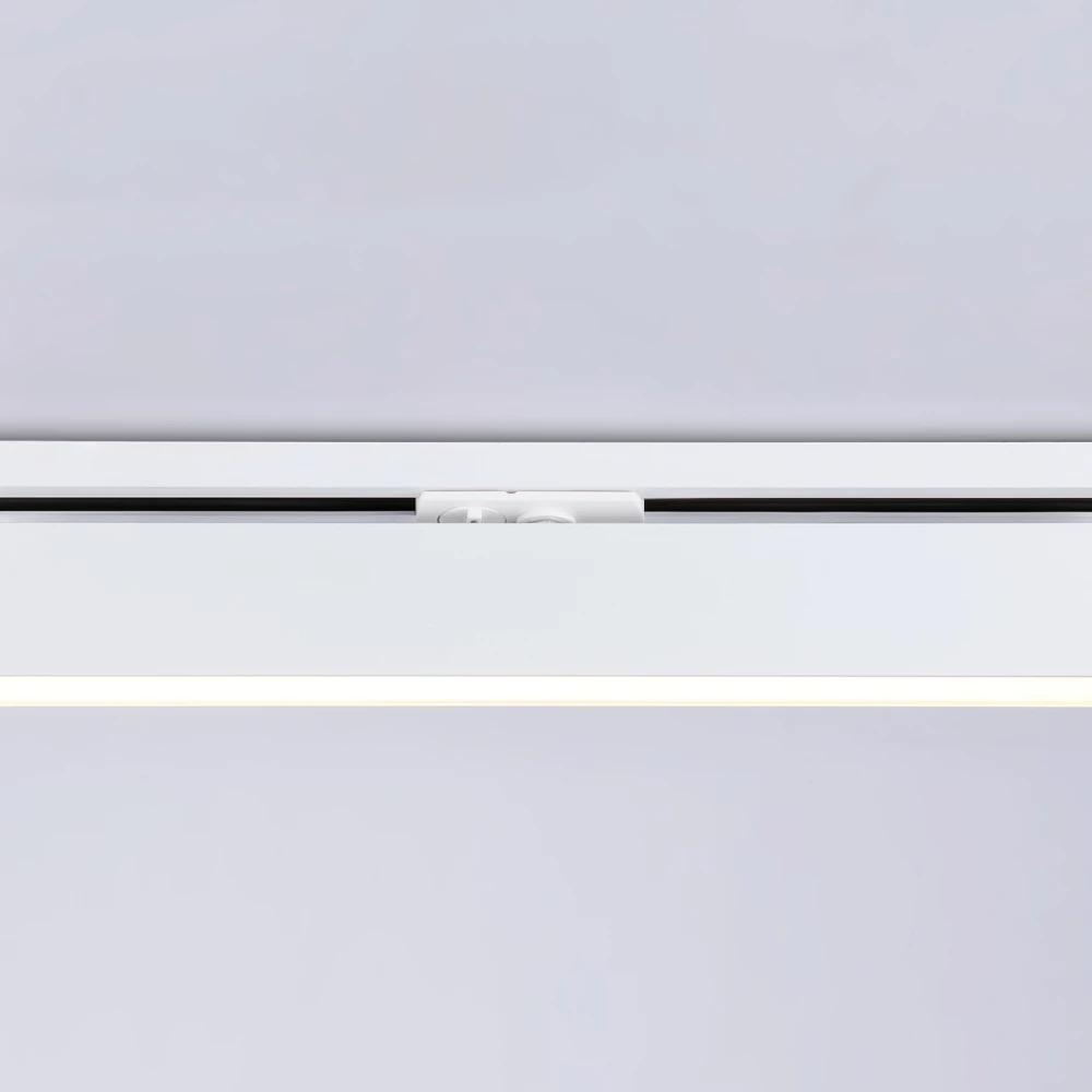 Трековый однофазный светодиодный светильник GL6769 WH белый LED 24W 3000K 600*22*48 - Viokon.com