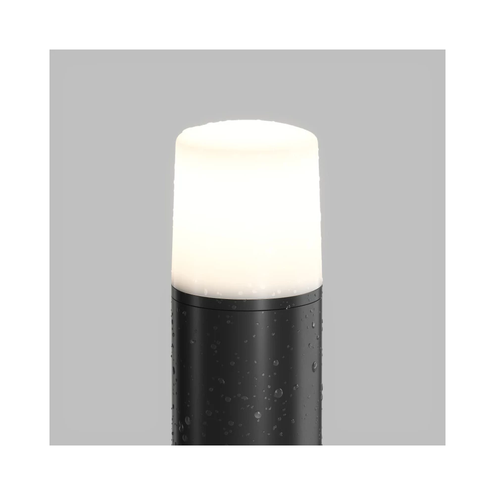 DK9745-BK Ландшафтный уличный светильник NORD IP65 1хE27 LED до 18 Вт черный алюминий - Viokon.com