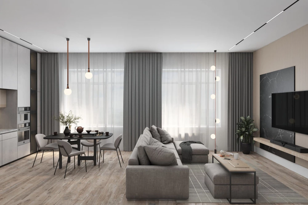 DK8005-BK Линейный светильник SMART LINEAR 27W DIM 3000K-6000K черный - Viokon.com