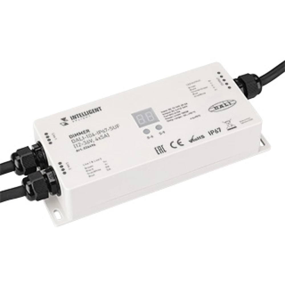 INTELLIGENT ARLIGHT Диммер DALI-104-IP67-SUF (12-36V, 4x5A) (IARL, IP67 Пластик, 3 года) 026496 - Viokon.com