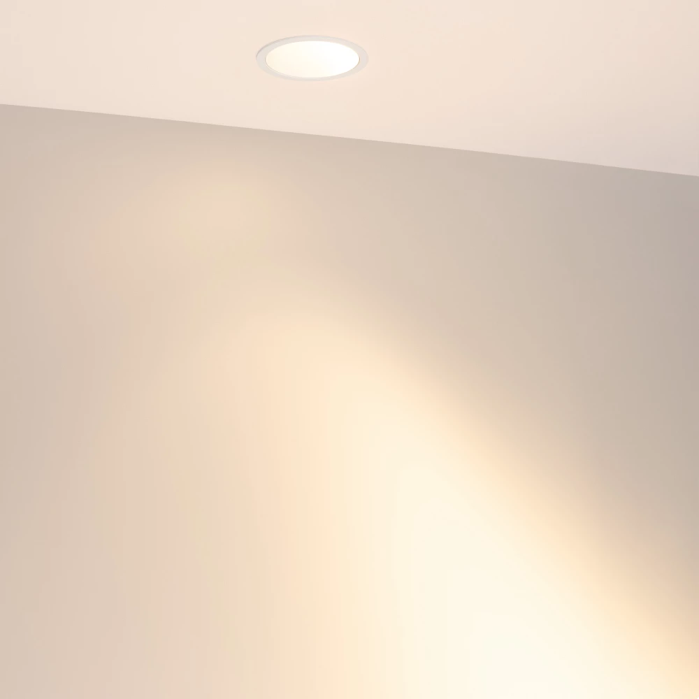 Светильник MS-ARADO-BUILT-R75-12W Warm3000 (WH-WH, 24 deg, 230V) (Arlight, IP20 Металл, 5 лет) 059107 - Viokon.com