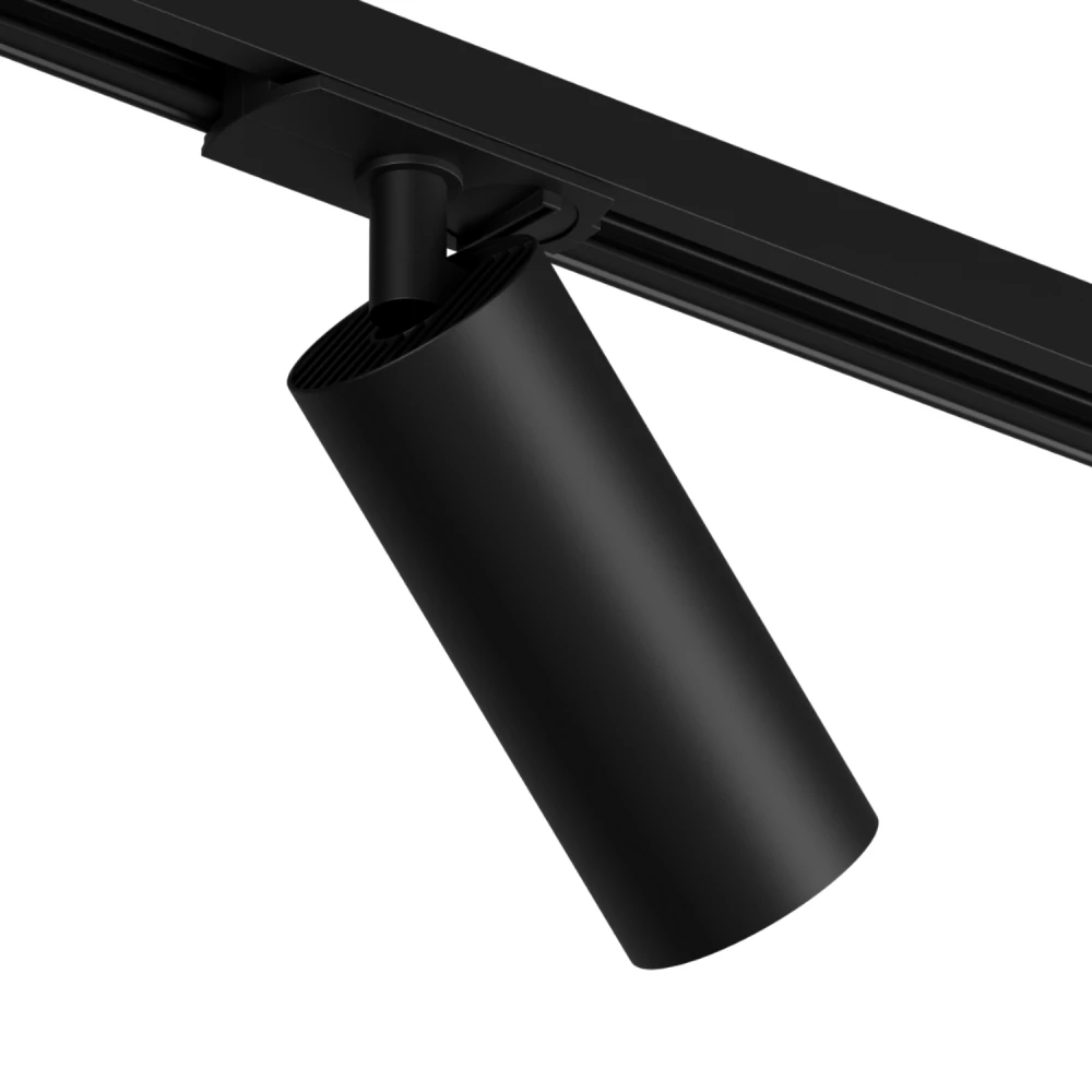 DK6060-BK Трековый светильник IP 20 15 Вт GU10 черный алюминий - Viokon.com