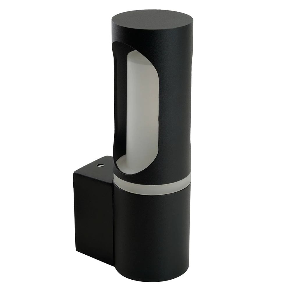 Светильник садово-парковый Feron DH1101 15W, на стену вверх, GU10 230V, черный (51233) - Viokon.com