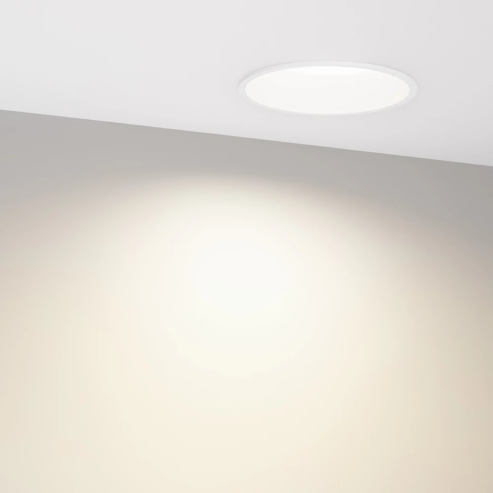 Светильник MS-BREEZE-BUILT-R125-16W Day4000 (WH, 90 deg, 230V) (Arlight, IP20 Металл, 3 года) 035613 - Viokon.com