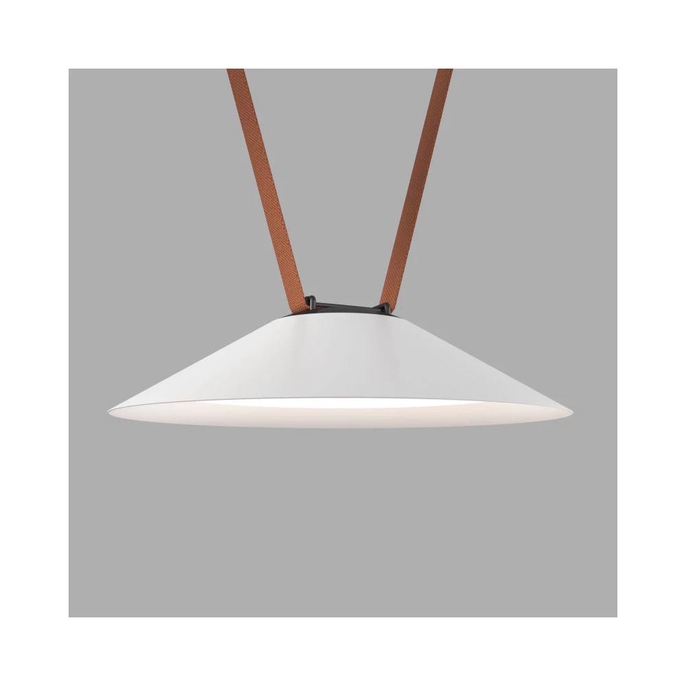 DK5664-WHBK Cветильник для трека-ремня Belty Smart серия Flow со светодиодом D300H71мм 48V DC 20W RA90 120 2700-6500K IP20 белый с черным алюминий - Viokon.com