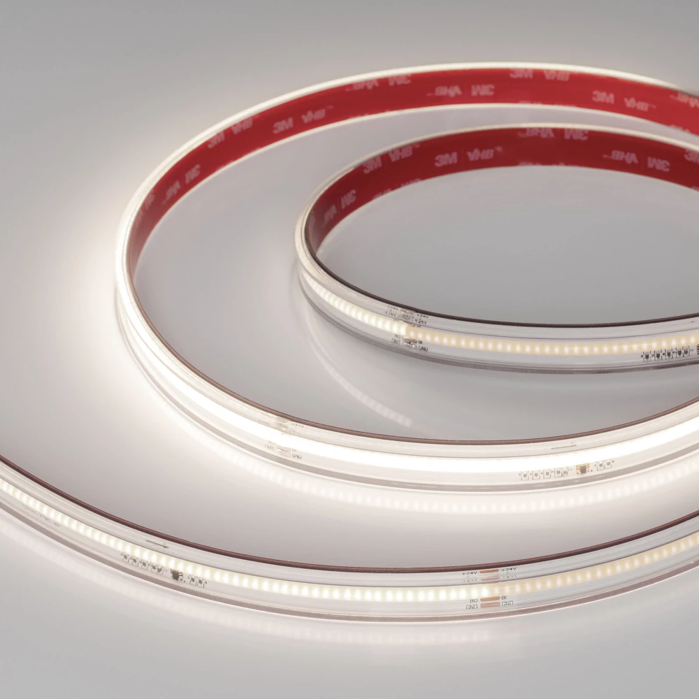 Лента герметичная SPI-COB-PS-X378-14mm 24V Day4000-PX63-BPT (7 W/m, IP67, 5m) (Arlight, бегущий огонь) 039963 - Viokon.com