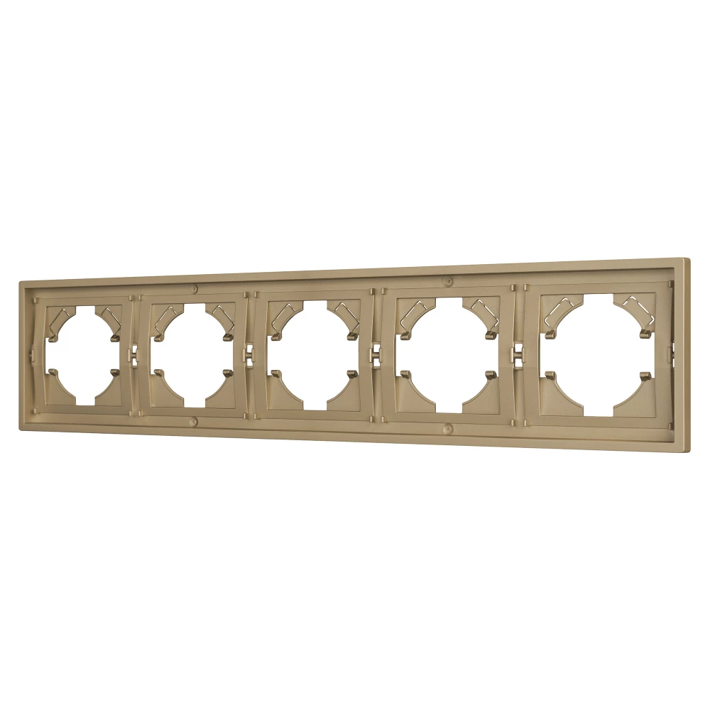 Рамка пластиковая FRM-TENDO-SFPL-5-GD (Arlight, Матовый песочный) 054658 - Viokon.com