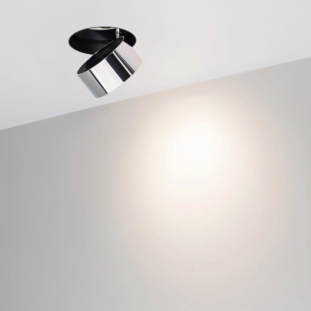 Светильник SP-PLURIO-BUILT-TRIMLESS-R120-9W Day4000 (BK-CHR, 36 deg, 230V) (Arlight, IP20 Металл, 3 года) 038050 - Viokon.com