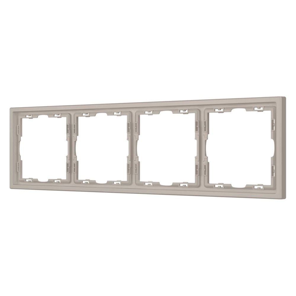 Рамка пластиковая FRM-NOBE-SFPL-4-CA (Arlight, -) 059460 - Viokon.com