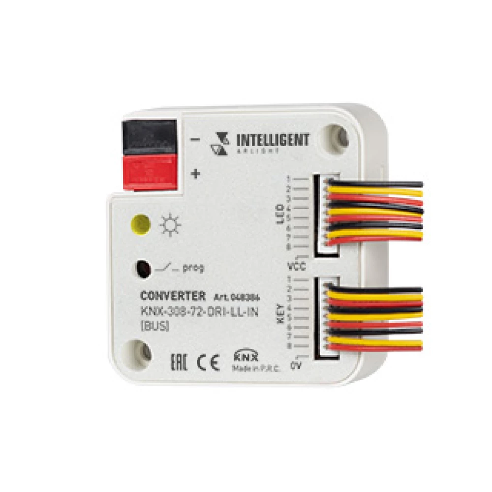INTELLIGENT ARLIGHT Конвертер KNX-308-72-DRI-LL-IN (BUS) (IARL, IP20 Пластик, 2 года) 048386 - Viokon.com