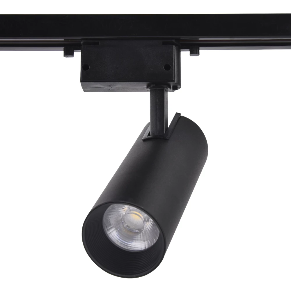 Трековый однофазный светодиодный светильник GL5860 BK черный LED 30W 4200K 24° - Viokon.com