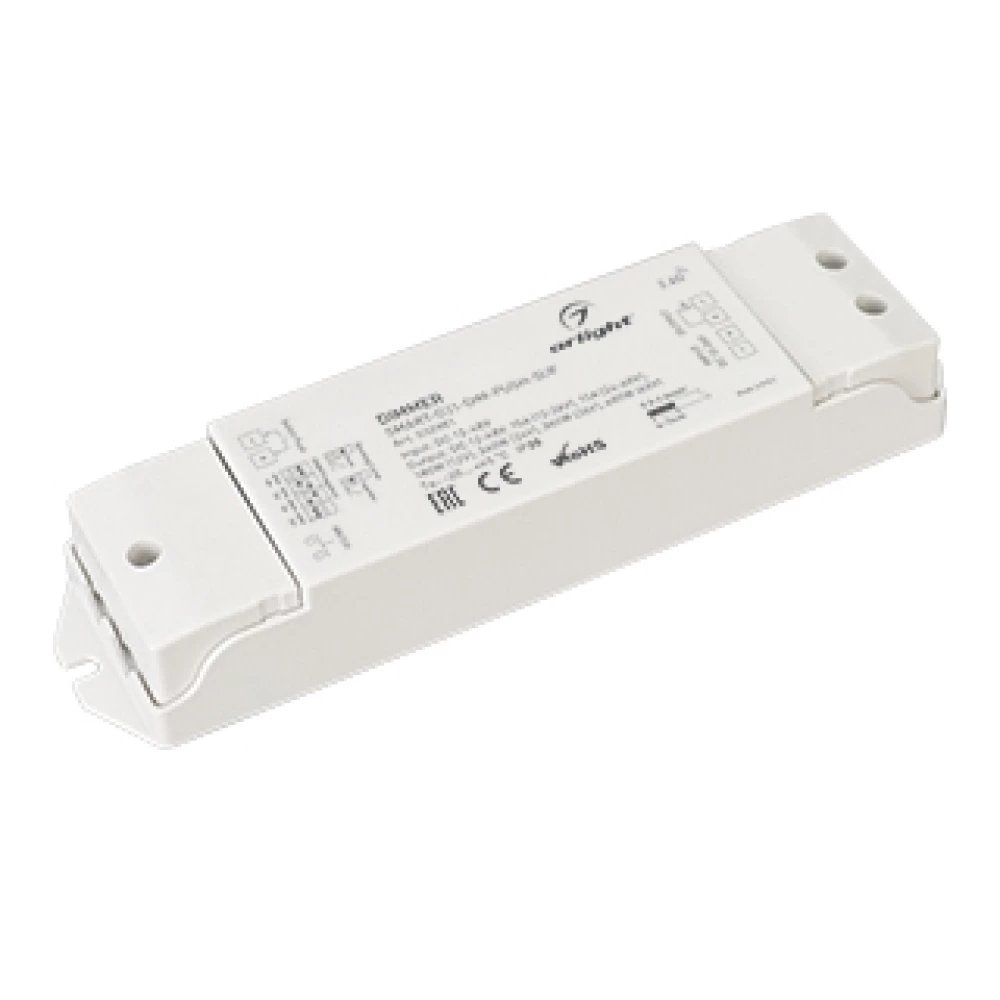 Диммер SMART-D21-DIM-PUSH-SUF (12-48, 1x15A, 2.4G) (Arlight, IP20 Пластик, 5 лет) 032981 - Viokon.com