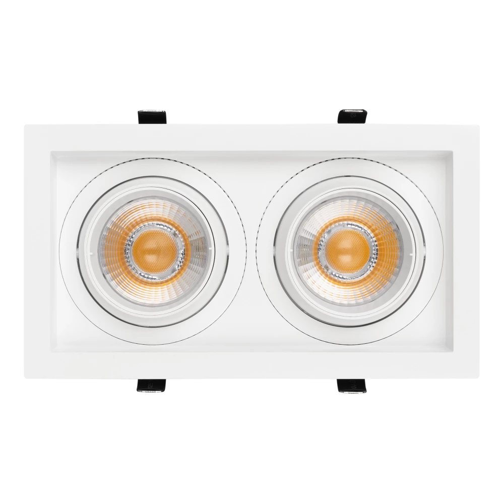 Светильник MS-VORTEX-BUILT-S250x140-2x30W Day4000 (WH-WH, 30 deg, 230V) (Arlight, IP20 Металл, 5 лет) 057764 - Viokon.com
