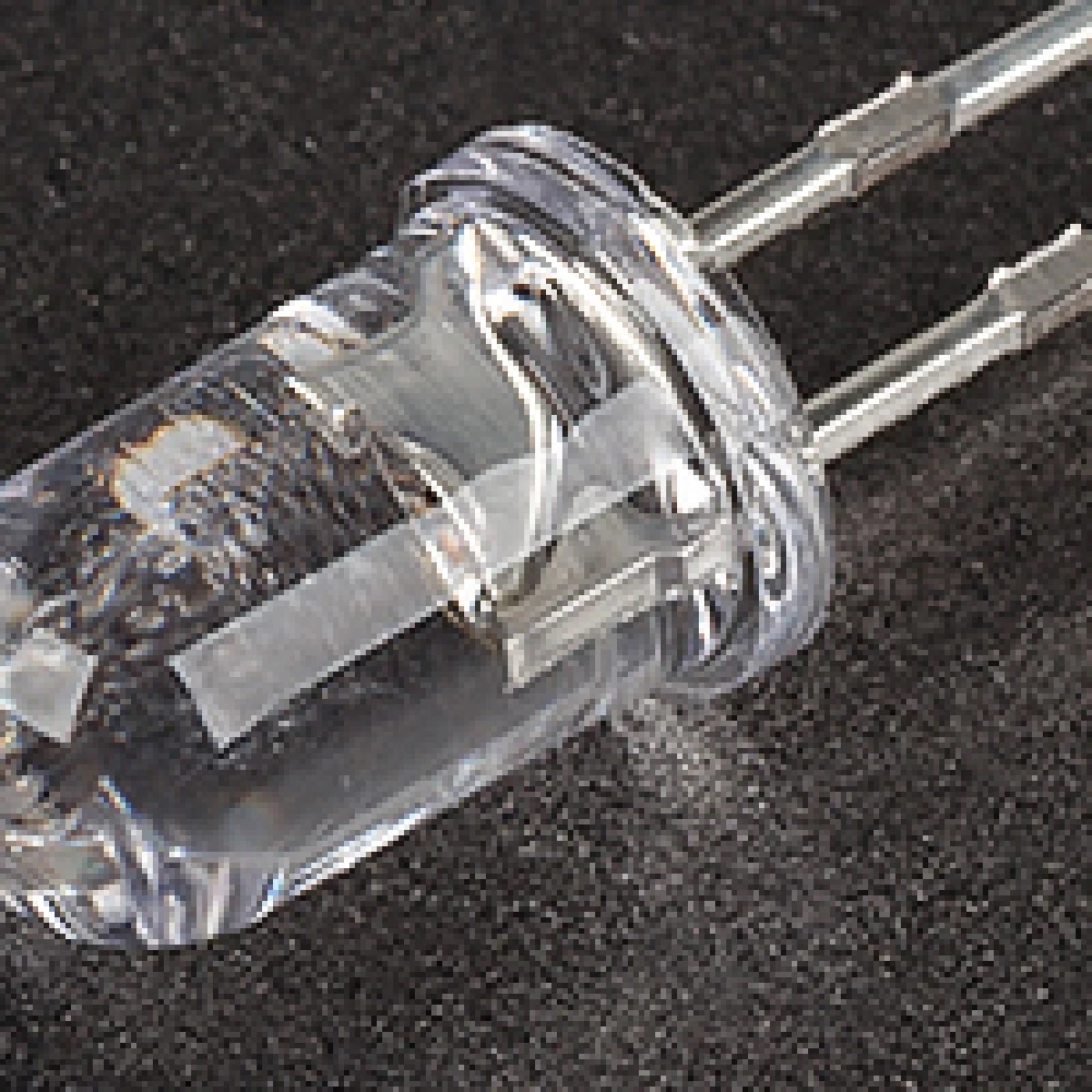 Светодиод ARL-5013UEUGC/2L (Arlight, 5мм (круглый)) 004203 - Viokon.com