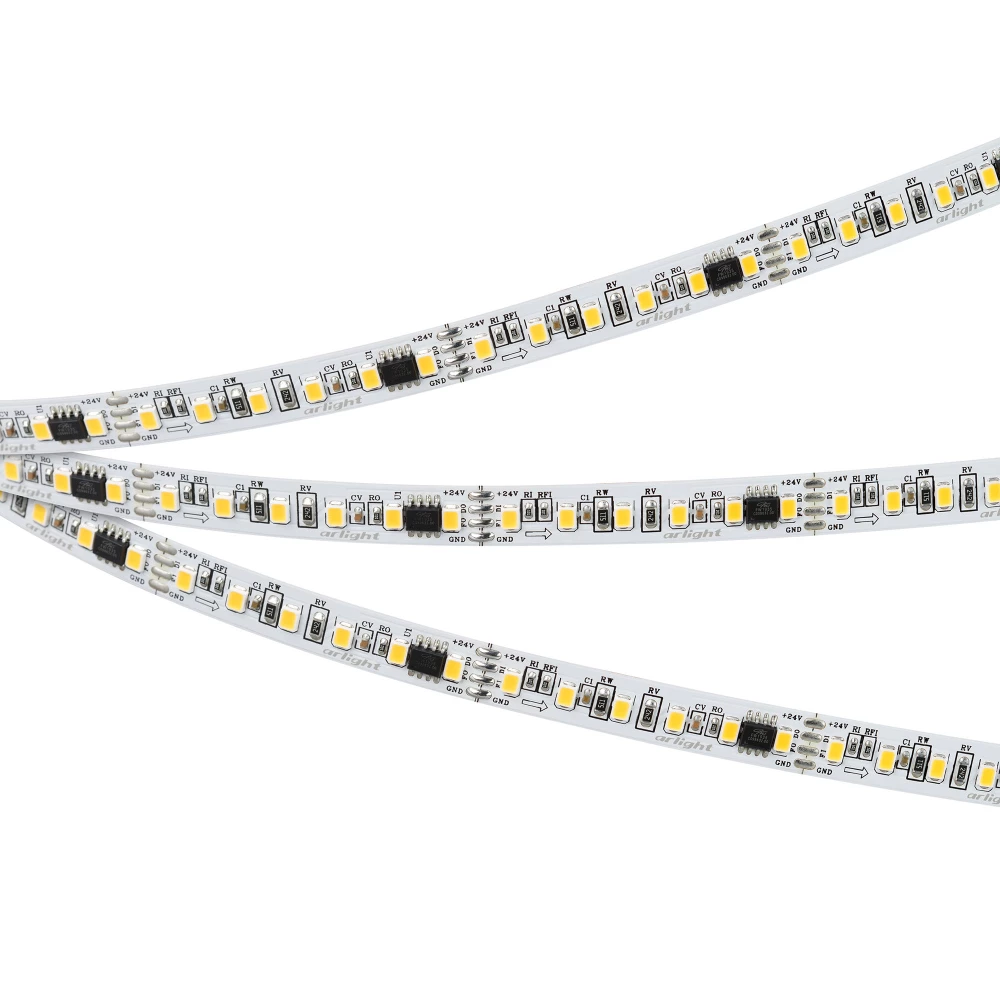 Лента SPI-A120-10mm 24V Day4000-PX6-BPT (11 W/m, IP20, 2835, 5m) (Arlight, бегущий огонь) 049435 - Viokon.com