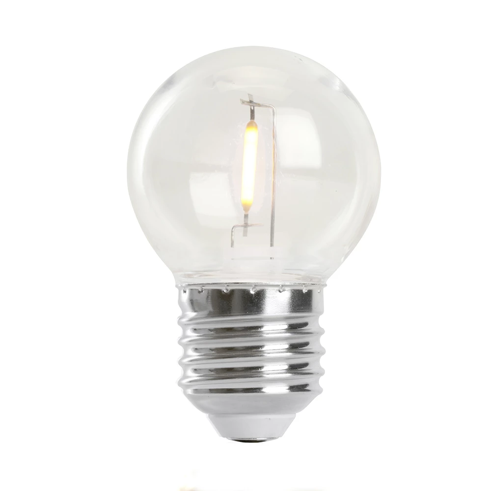 Лампа светодиодная Feron LB-383 Шарик прозрачный E27 2W 230V 2700K (48931) - Viokon.com