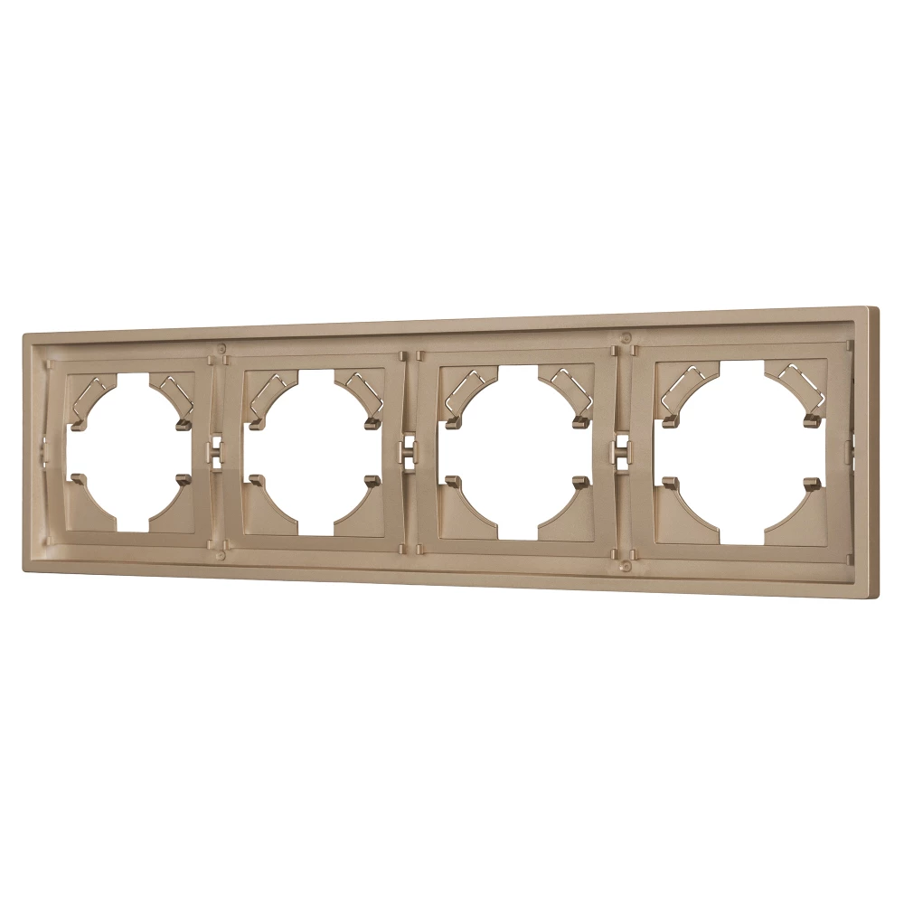 Рамка пластиковая FRM-TENDO-PL-4-GD (Arlight, Песочный) 053850 - Viokon.com