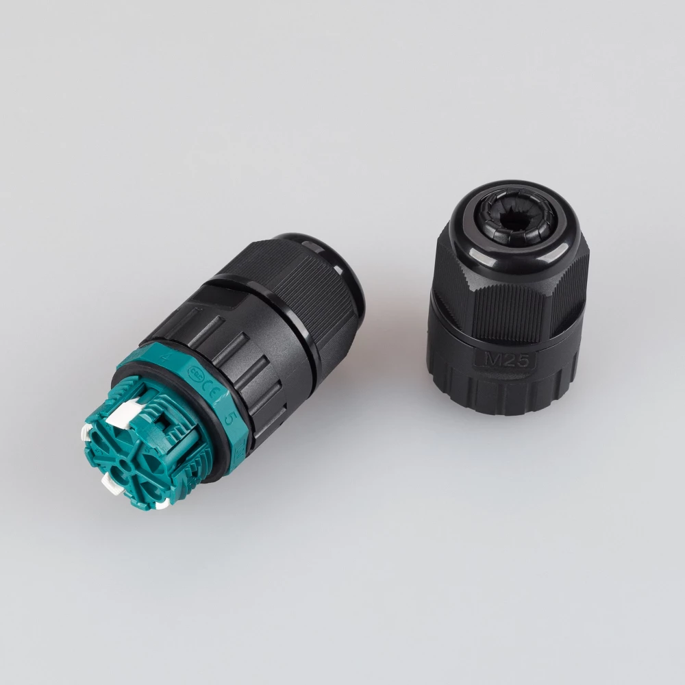 Коннектор ARL-CWP-4pin-16A (9-12mm) (Arlight, IP68) 046179 - Viokon.com