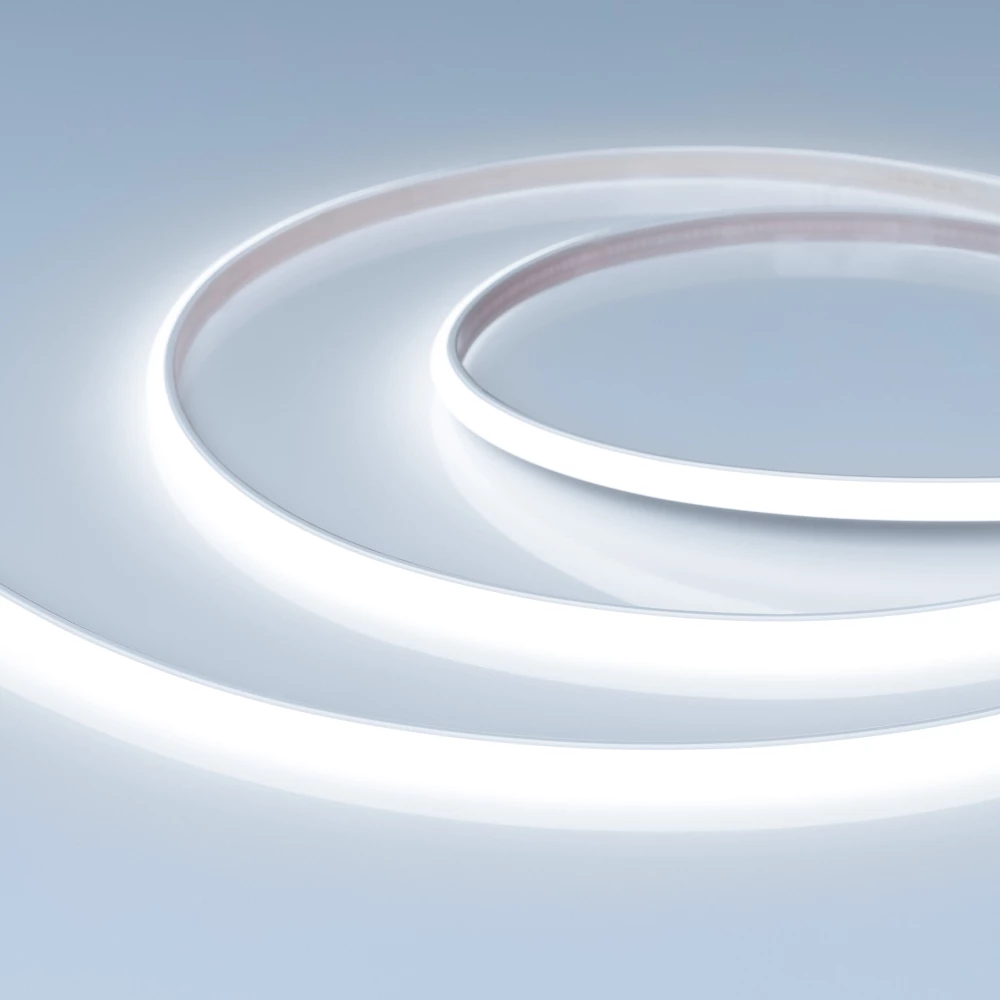 Лента герметичная COB-PSW-X480-8mm 24V White6000 (6 W/m, IP67, TWP100, 5m) (Arlight, CRI>90) 060450 - Viokon.com