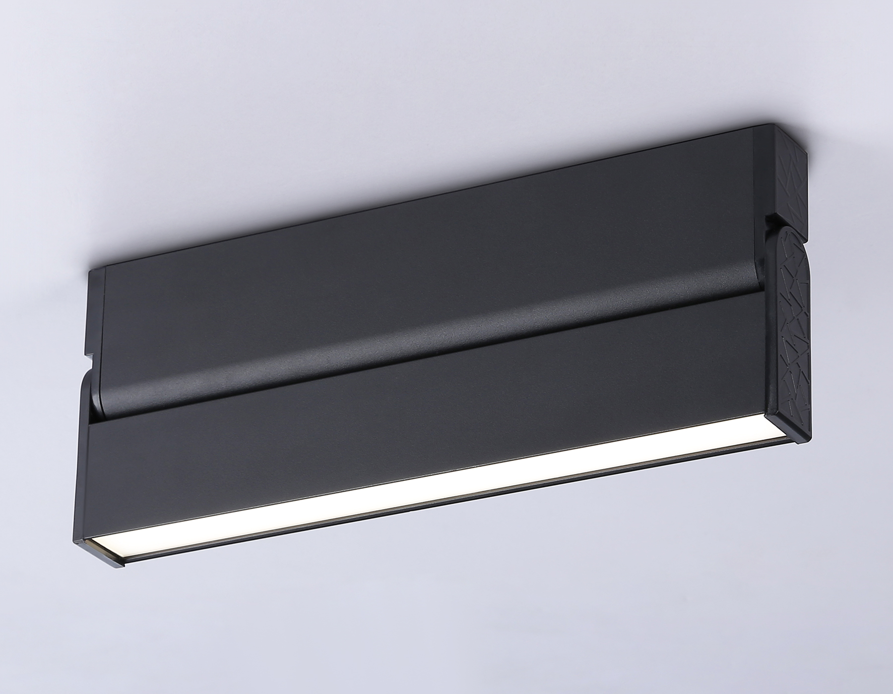 Поворотный потолочный светодиодный светильник TA1821 BK черный LED 12W 4200K 230*22*87 - Viokon.com