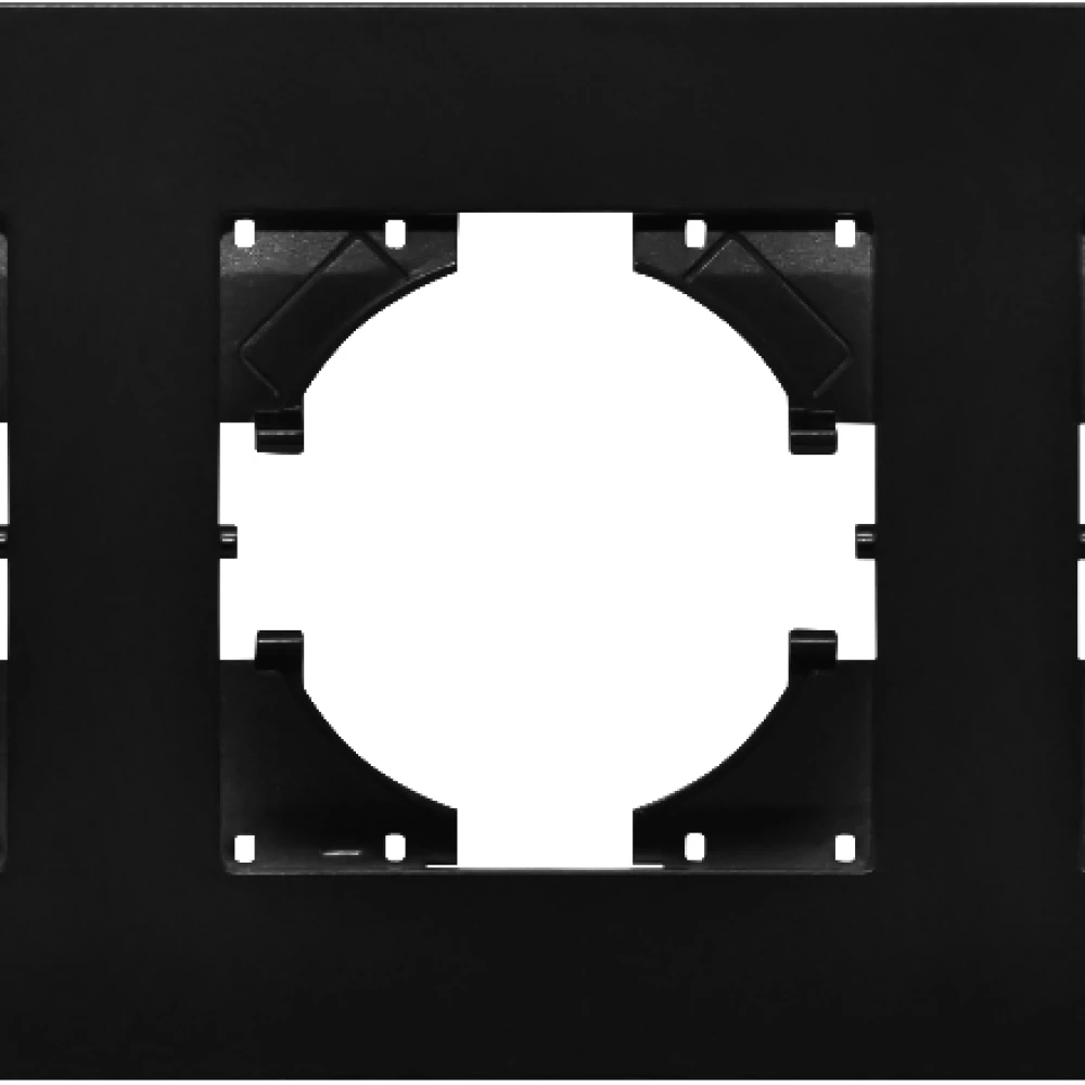 Рамка пластиковая FRM-PERIO-PL-3-BK (Arlight, -) 049755 - Viokon.com