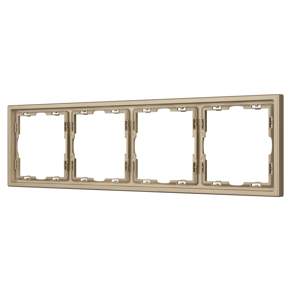 Рамка пластиковая FRM-NOBE-SFPL-4-GD (Arlight, -) 054225 - Viokon.com