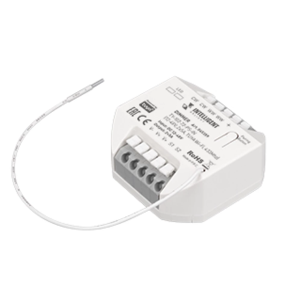 INTELLIGENT ARLIGHT Диммер TY-102-72-PS-IN (12-48V, 2x5A, TUYA Wi-Fi, 433Mhz) (IARL, IP20 Пластик, 3 года) 045359 - Viokon.com