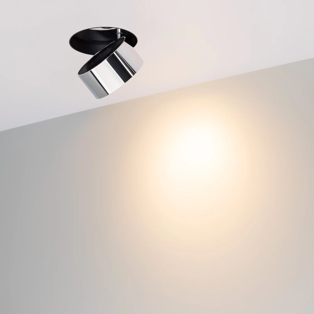 Светильник SP-PLURIO-BUILT-TRIMLESS-R120-9W Warm3000 (BK-CHR, 36 deg, 230V) (Arlight, IP20 Металл, 3 года) 038064 - Viokon.com