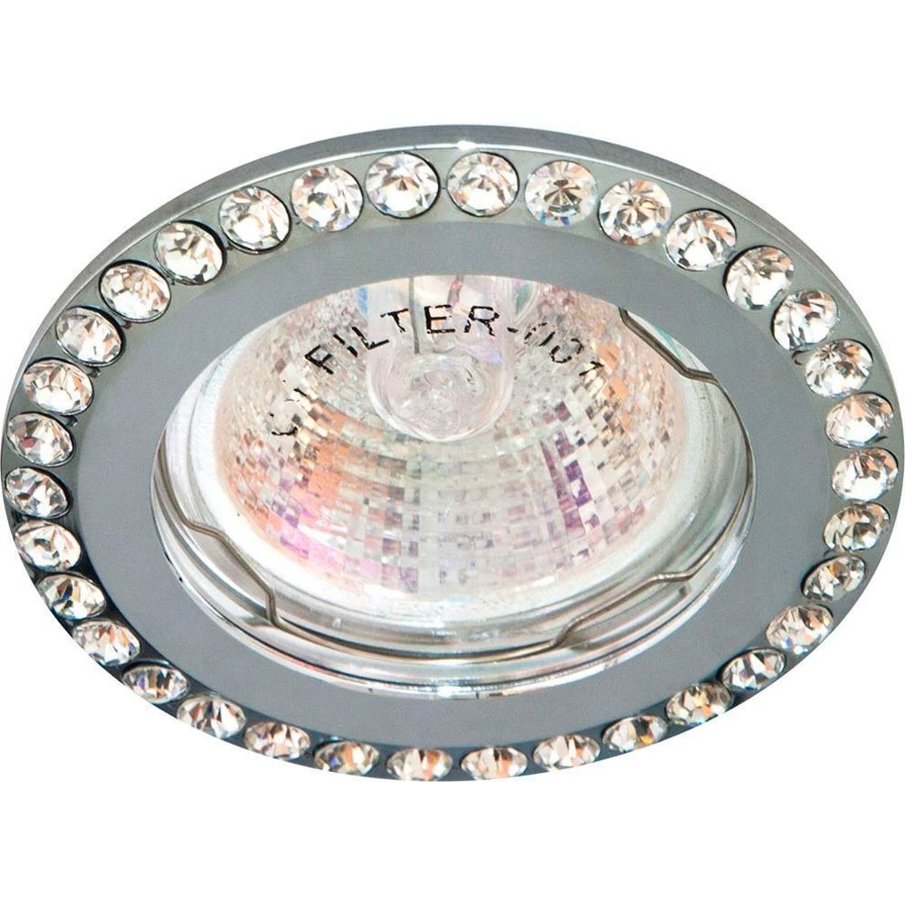 Светильник встраиваемый Feron DL100-C потолочный MR16 G5.3 хром (28369) - Viokon.com