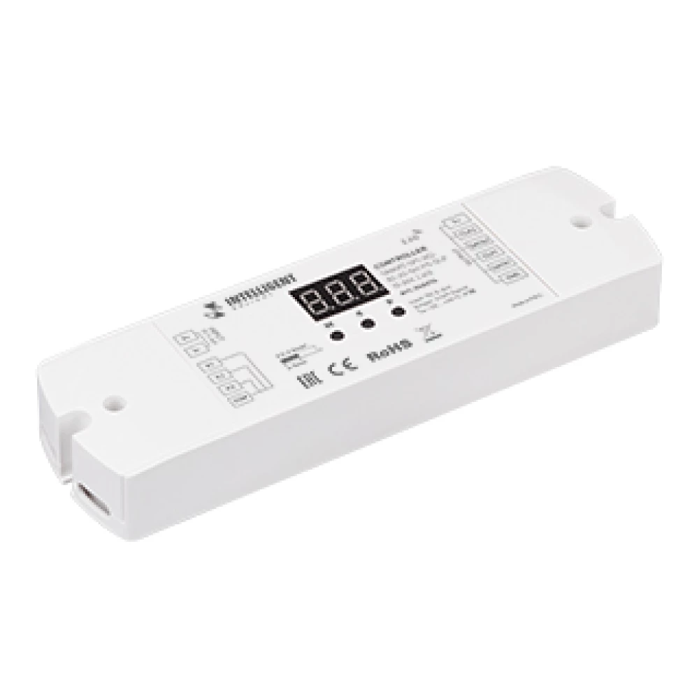 INTELLIGENT ARLIGHT Контроллер SMART-SPI-302-82-2G-SH-PS-SUF (5-24V, 2.4G) (IARL, IP20 Пластик, 5 лет) 046474 - Viokon.com