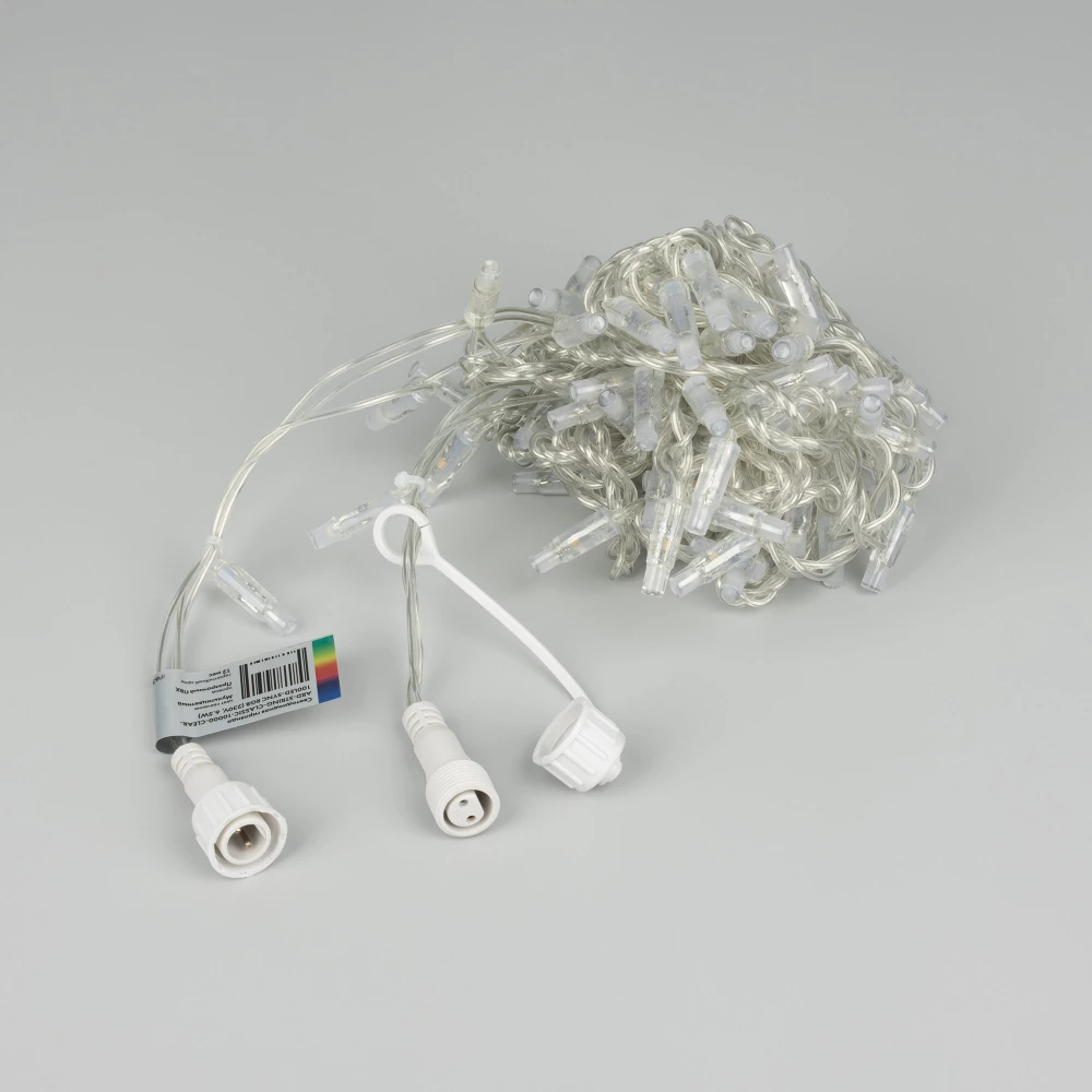 Светодиодная гирлянда ARD-STRING-CLASSIC-10000-CLEAR-100LED-LIVE RGB-DMX (24V, 10W) (Ardecoled, IP65) 031740 - Viokon.com
