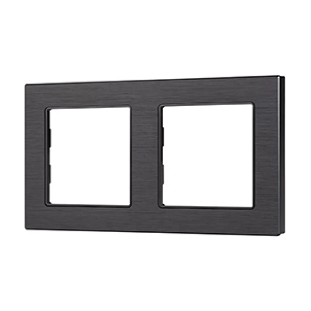 Рамка алюминиевая FRM-PRESTO-ALS-2-BK (Arlight, -) 043855 - Viokon.com