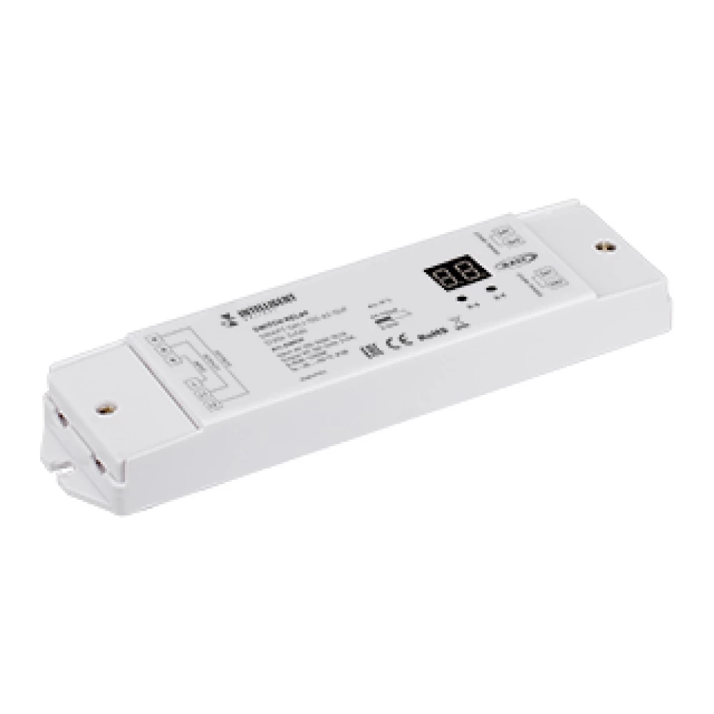 INTELLIGENT ARLIGHT Релейный модуль SMART-DALI-702-62-SUF (230V, 2x5A) (IARL, IP20 Пластик, 5 лет) 038539 - Viokon.com