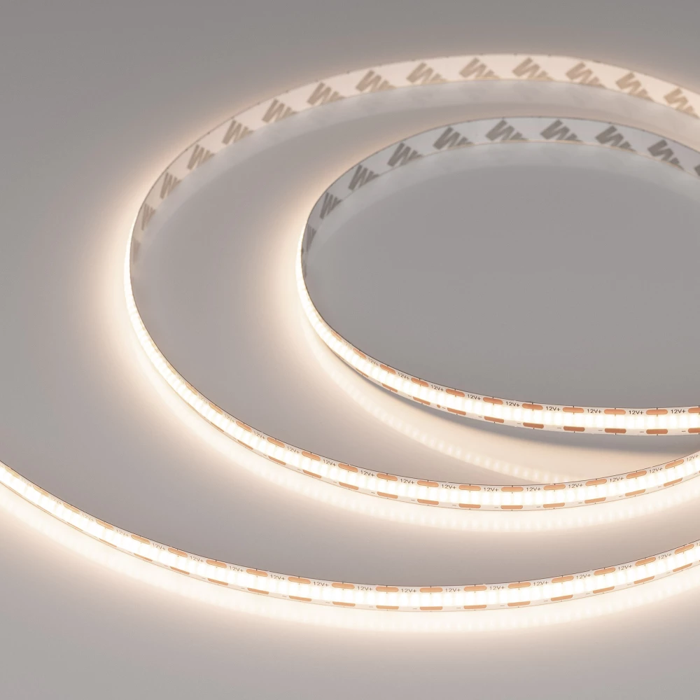 Лента COB-X400-8mm 12V Warm3500 (9 W/m, IP20, CSP, 2.5m) (Arlight, -) 044588 - Viokon.com