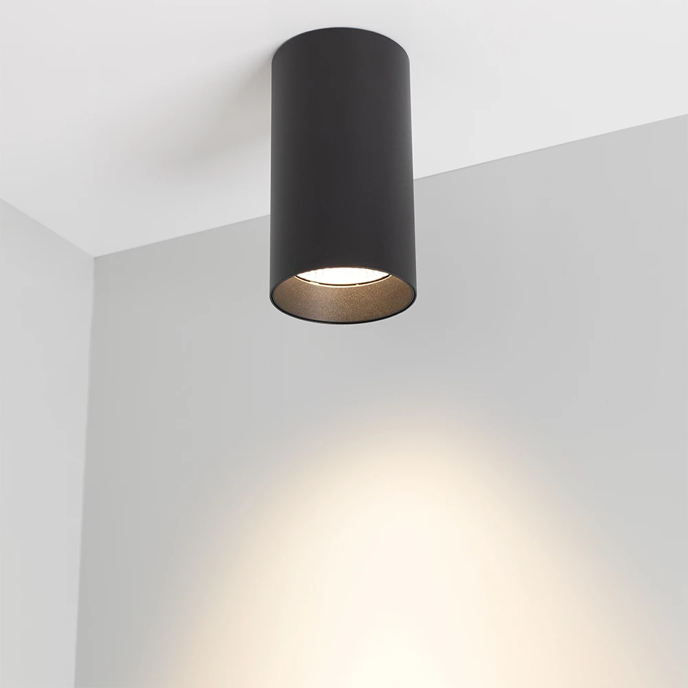 Светильник накладной SP-POLO-R85-1-15W Warm White 40deg (Black, Black Ring) (Arlight, IP20 Металл, 3 года) 022951 - Viokon.com