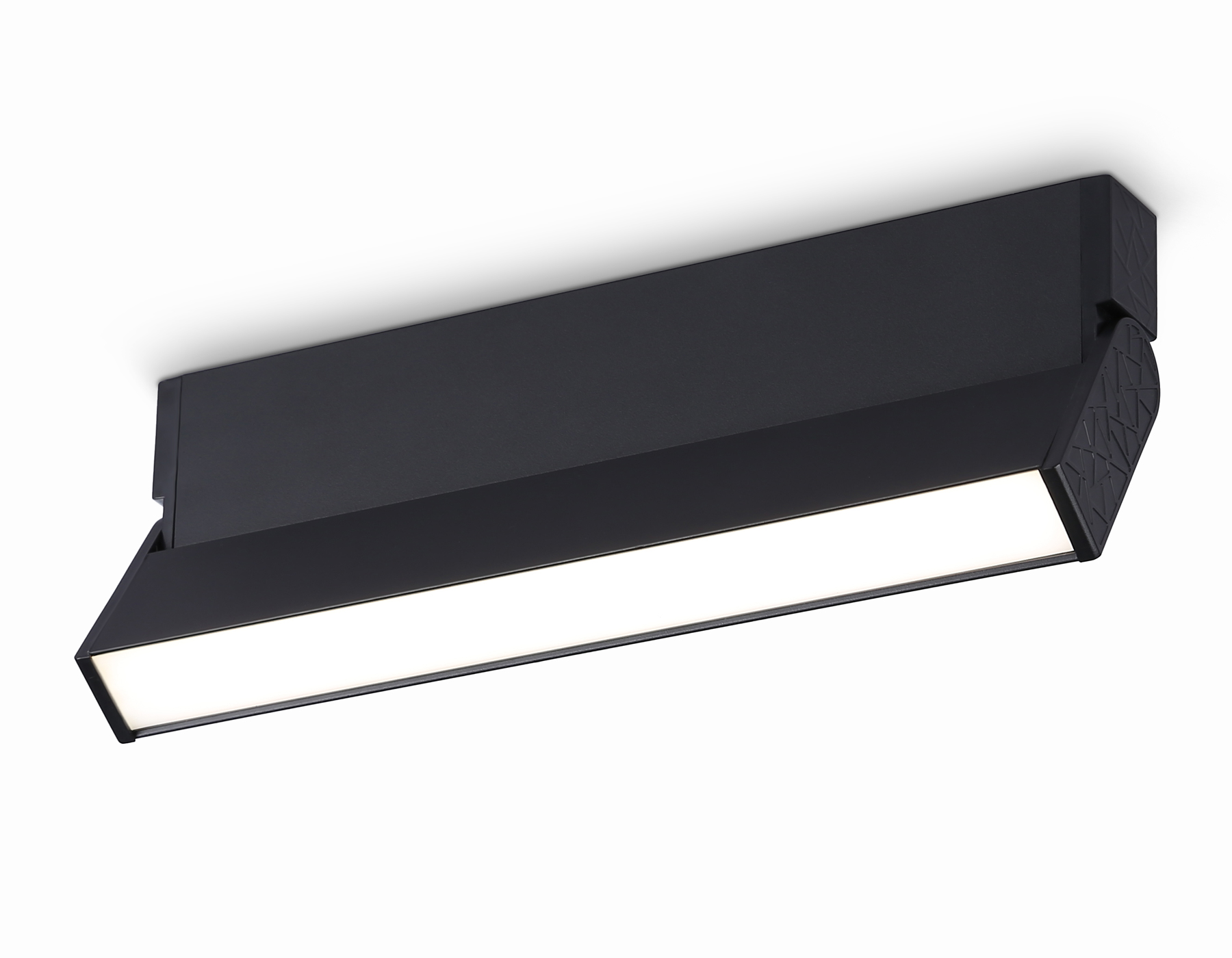 Поворотный потолочный светодиодный светильник TA1821 BK черный LED 12W 4200K 230*22*87 - Viokon.com