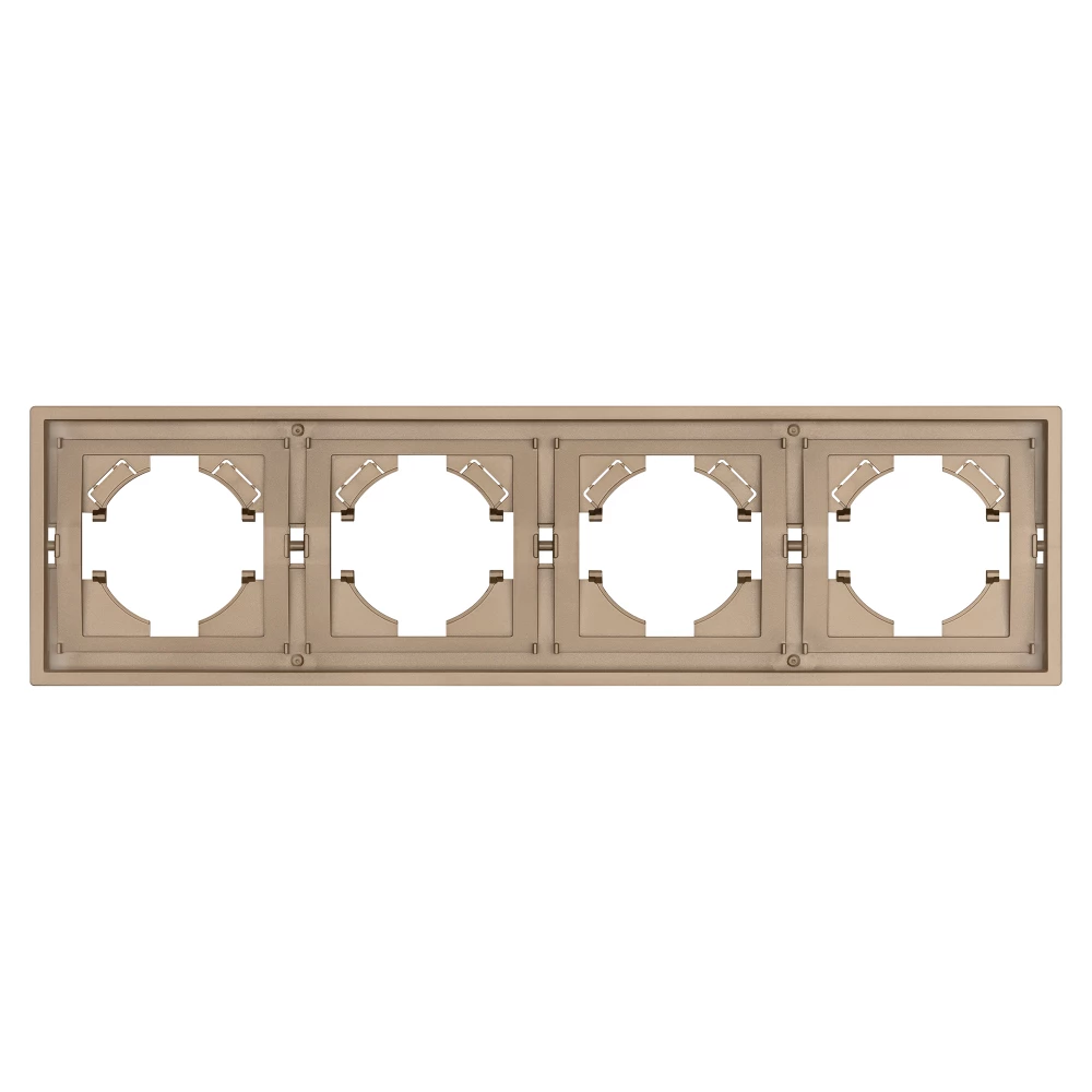 Рамка пластиковая FRM-TENDO-PL-4-GD (Arlight, Песочный) 053850 - Viokon.com
