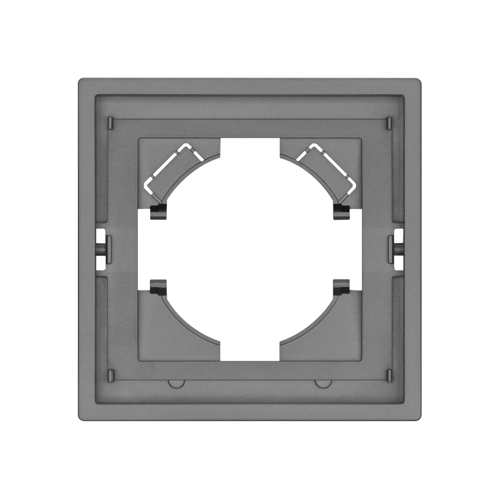 Рамка пластиковая FRM-TENDO-PL-1-GR (Arlight, Графитовый) 053837 - Viokon.com