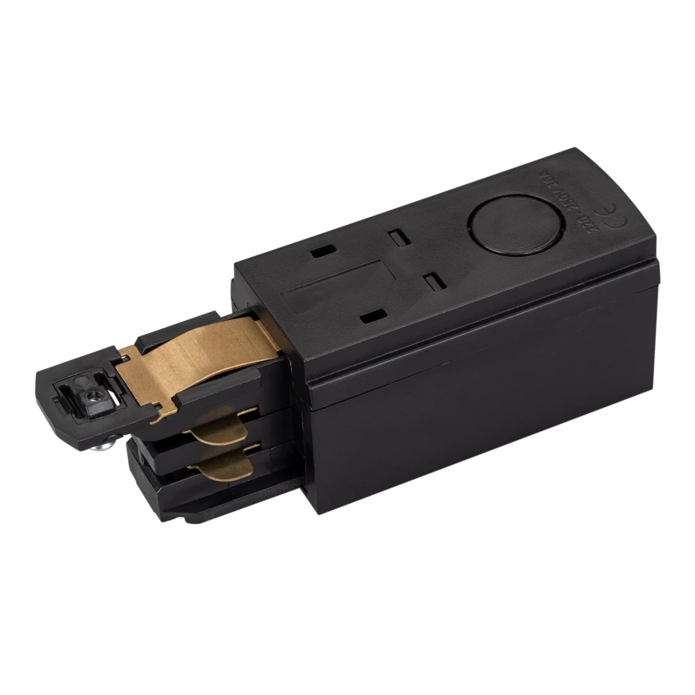 Коннектор питания LGD-4TR-CON-POWER-L-BK (D) (Arlight, IP20 Пластик, 3 года) 029295 - Viokon.com