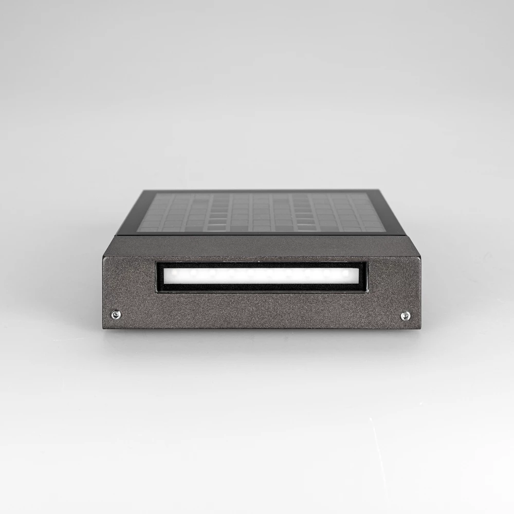 Светильник LGD-SIGN-WALL-S150x200-3W Warm3000 (GR, 148 deg, 230V) (Arlight, IP54 Металл, 3 года) 031060 - Viokon.com