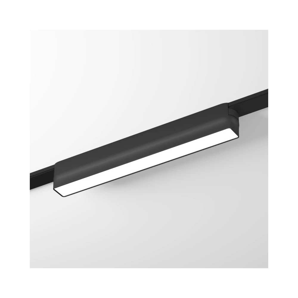 DK5360-BK Светильник для трека Air серия Linear 2700-6500 со светодиодом L230W26H36мм 48V DC 9W RA90 120 2700-6500K IP20 черный алюминий - Viokon.com