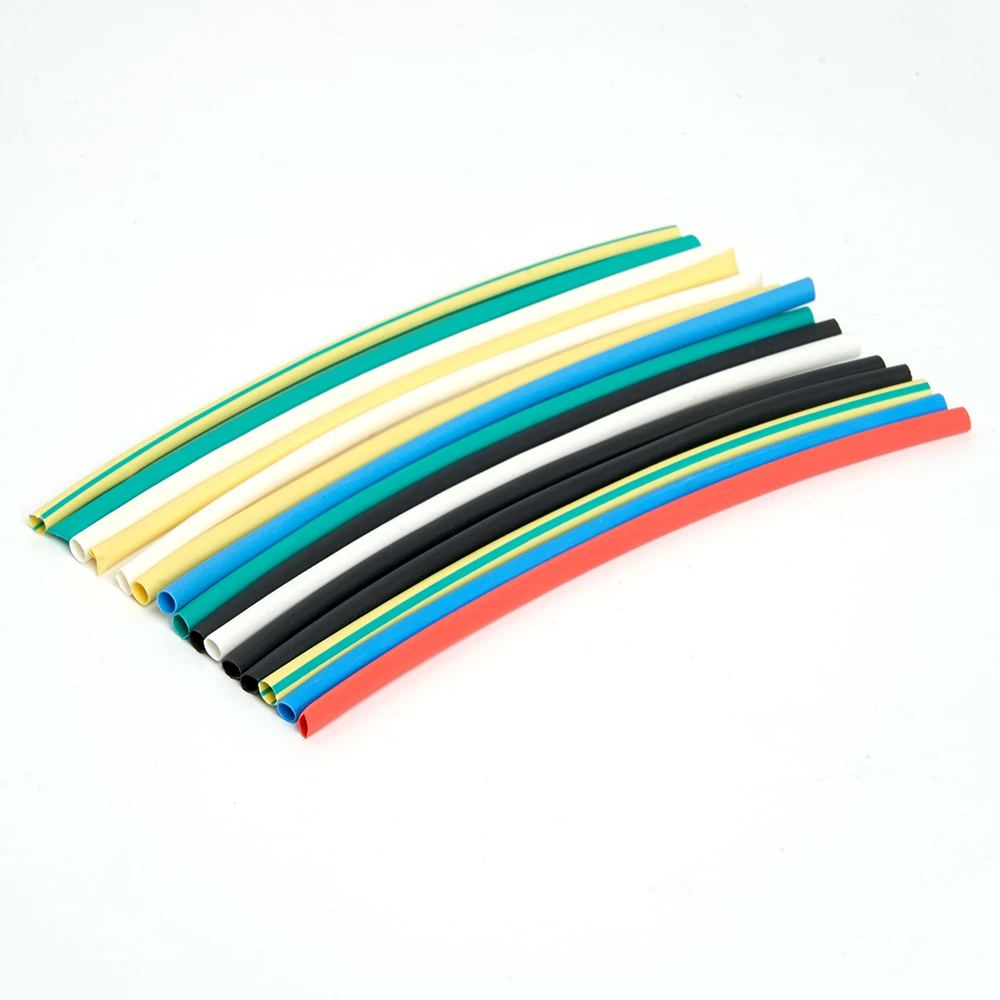 Набор термоусадочных трубок STEKKER HSHTS-210-10M, длина 10 см., коэф. усадки 2:1, (21шт в упаковке) (39710) - Viokon.com