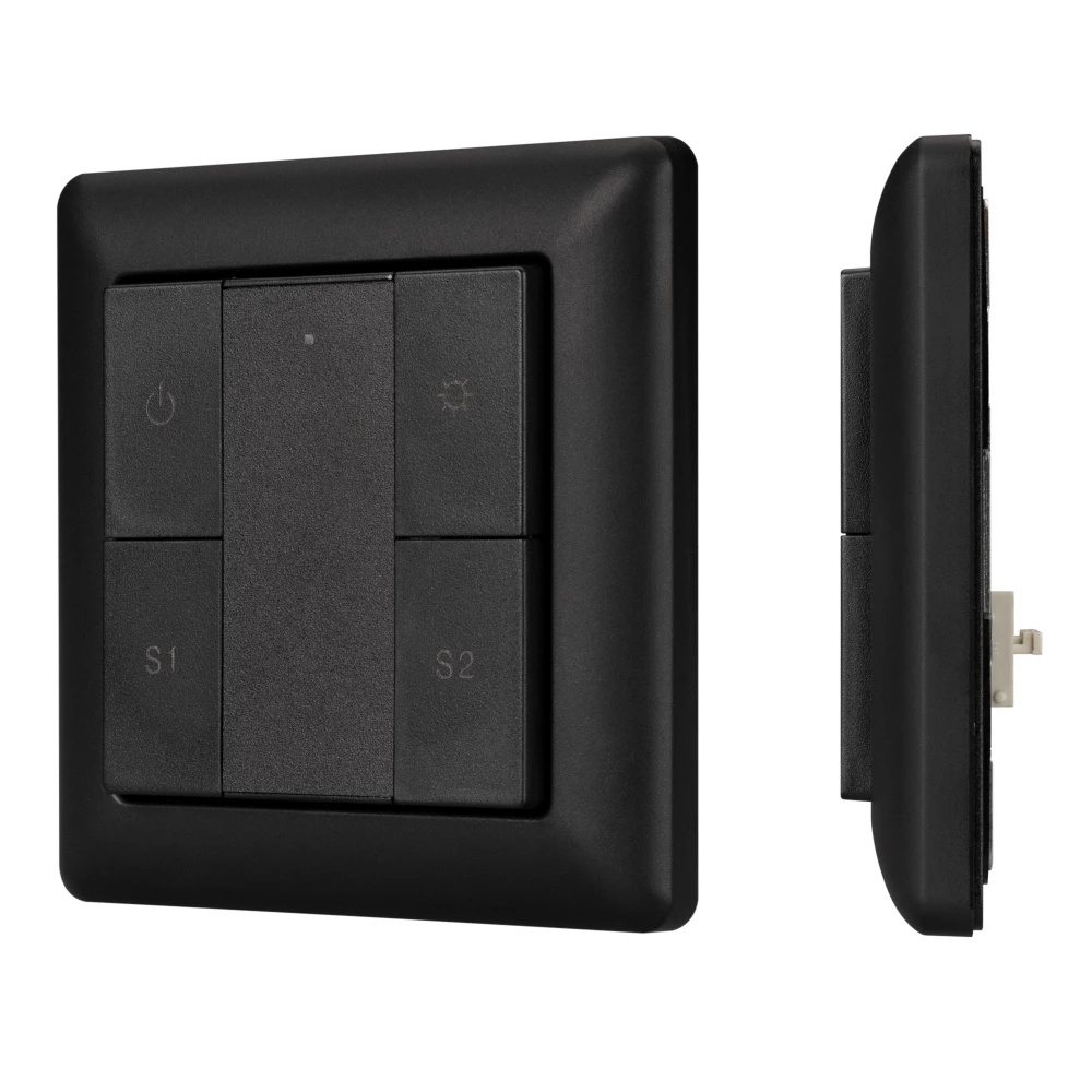INTELLIGENT ARLIGHT Панель DALI-223-1G-2S-IN-BLACK (BUS) (IARL, -) 031100 - Viokon.com